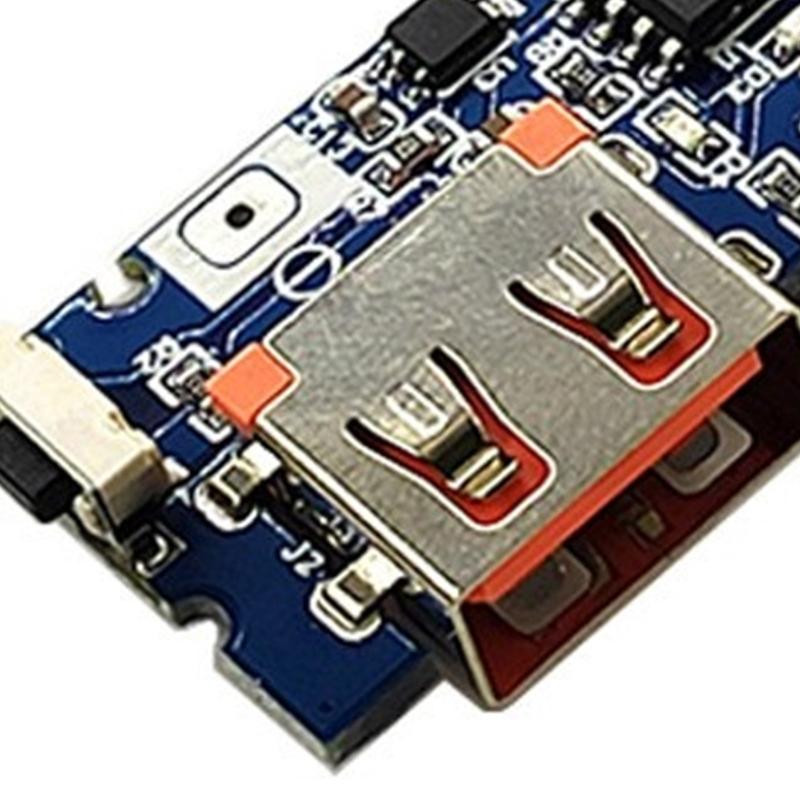 5V 2,4A Typ C Boost-Modul Platine Akku-Ladeplatine Doppel-USB 5V 2,4A Typ C USB Mobile Powerbanks