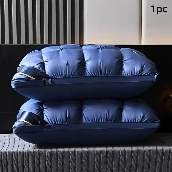 1/2pcs Twisted Flower48 × 74cmStar Hotel High and Low Pillow Home No Collapse Cervical Pillow Insert Waterable Wash Pillow Inner