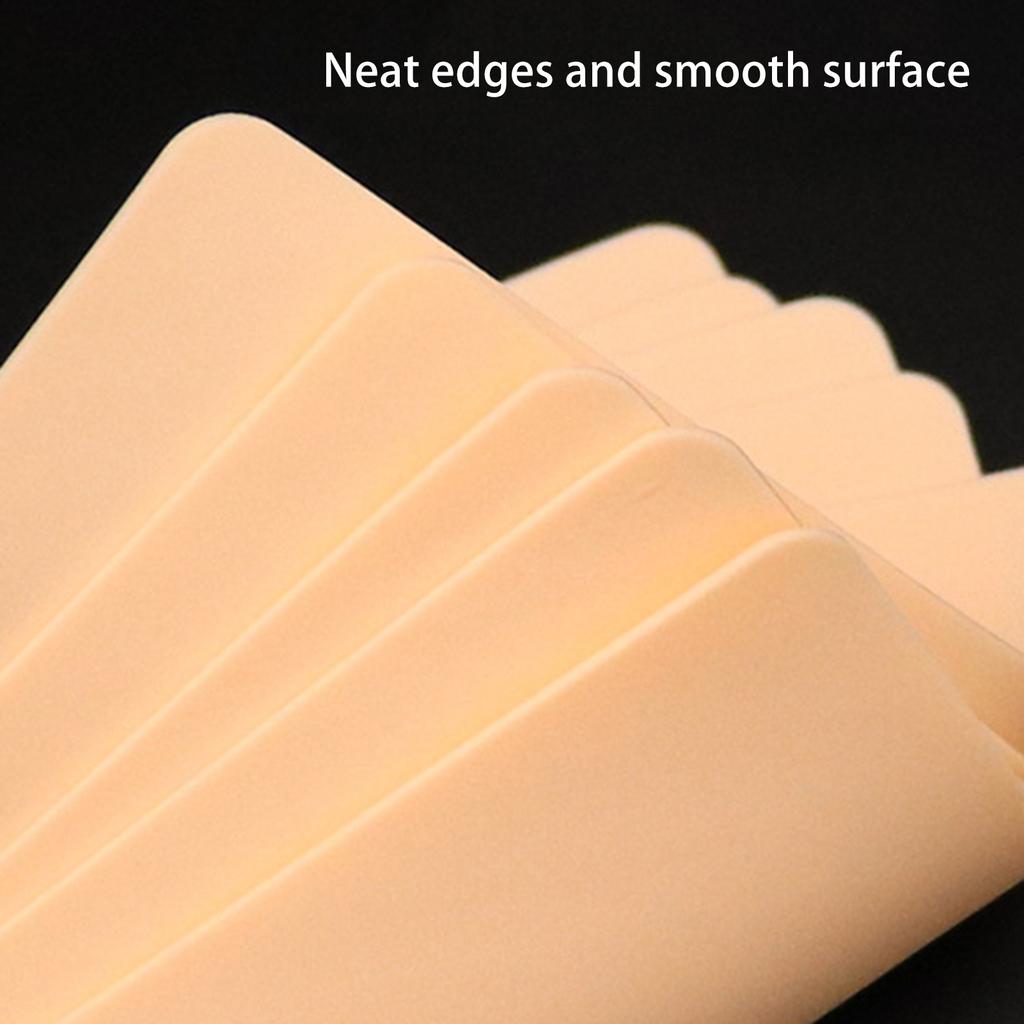 Blank Tattoo Practice Skins Silicone Practice Skin Small Size Skin Color for Tattoo Supplies Accessories