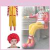 Costume Cosplay Mcdonalds Halloween Role Playing Party Children Clothing Adult