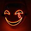 Luminous Mask Soft Light Abs Scary Clown Mask Show Party Clothing Stand Out In The Crowd Halloween Led Mask Led Light Mask 2aa