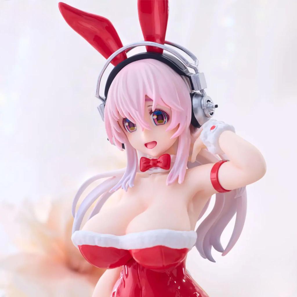 Super Sonico BiCute Bunnies Figure Red ver. Figure