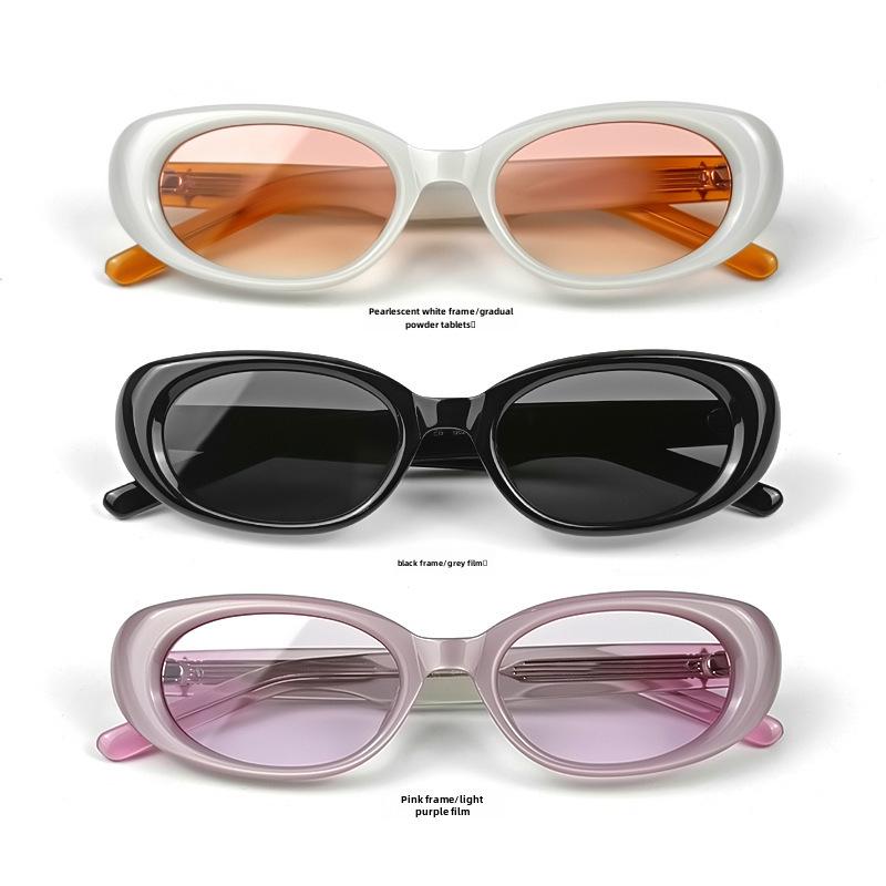 BANDEON.S Unisex Sonnenbrille mit ovalem Rahmen - Hochwertiger UV-Schutz, Promi-Stil