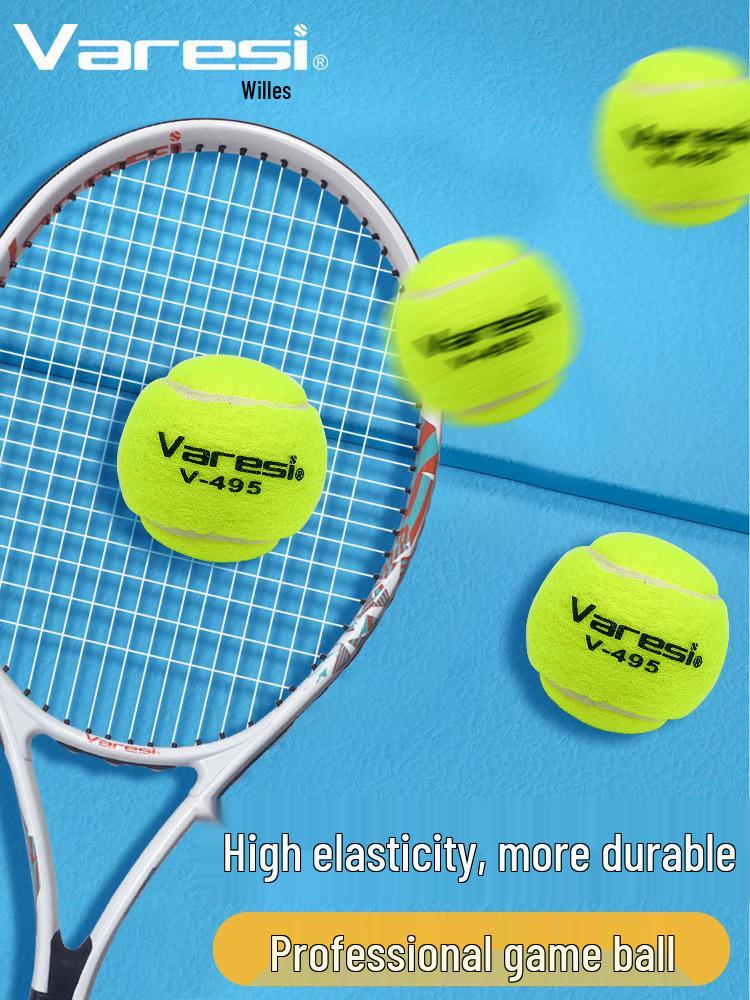 Wiles Durable High-Elasticity Beginner Tennis Ball - Wear-Resistant Training & Competition Ball
