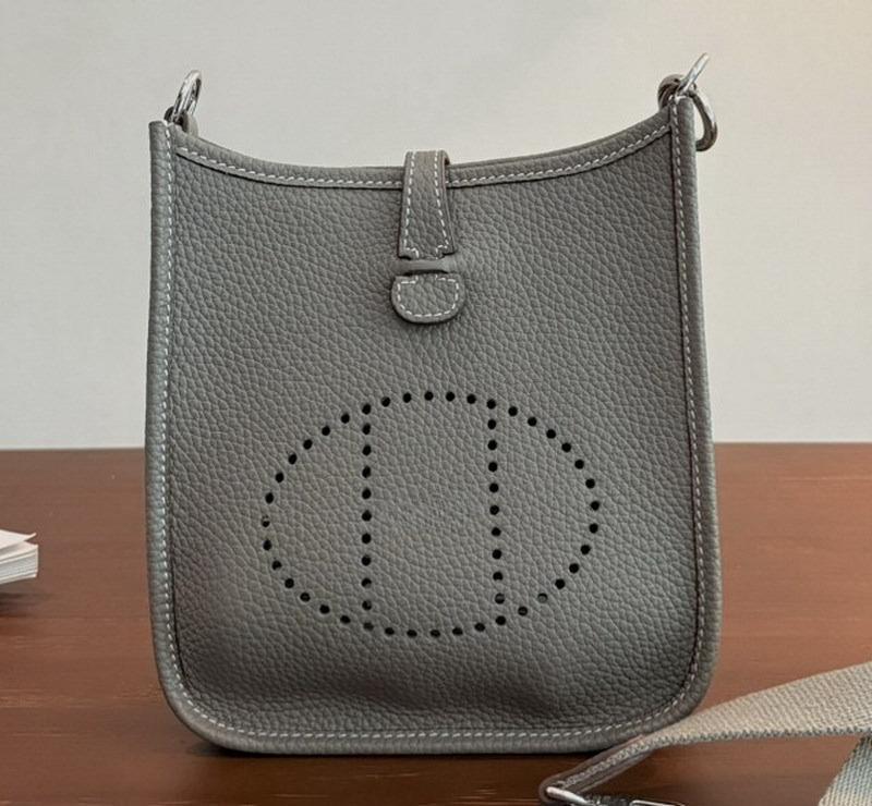 New Casual Bag Leather First Layer Cowhide Small Square Bag Tote Bag Portable Shoulder Messenger Women's Bag