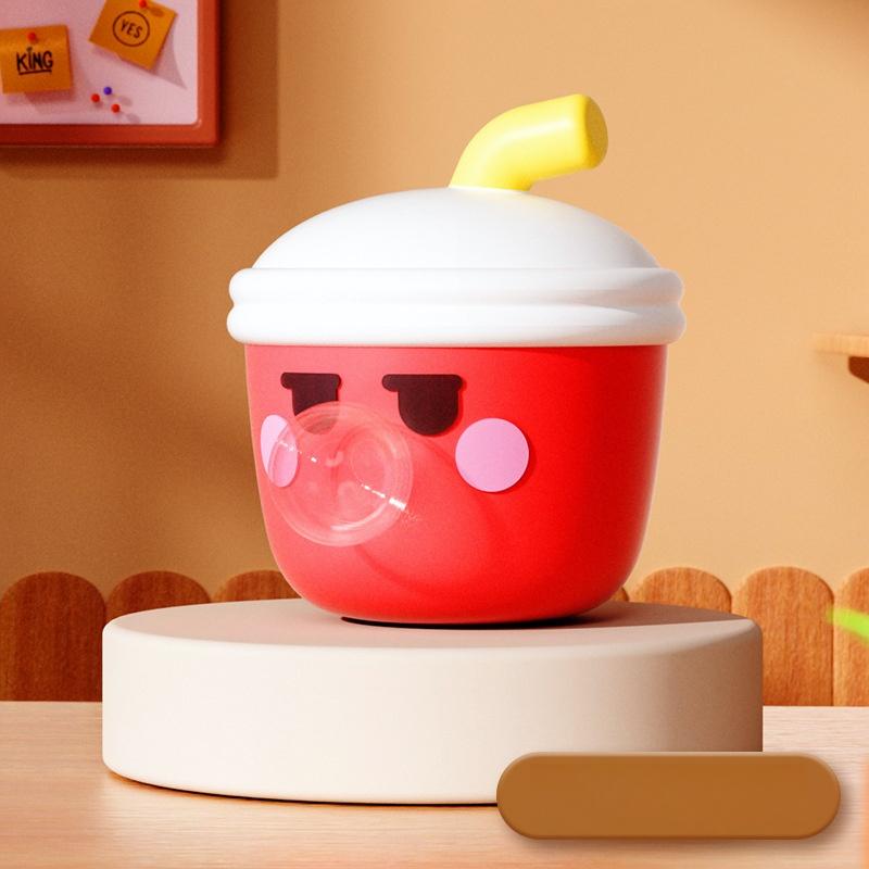 Stress-Relieving Toys Cartoon Food Pop Bubble Squeeze Toys Relieve Anxiety Spit Bubbles Toy Gifts For Boy Girl Kids Adults
