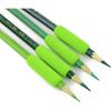 Pencil Grips,30 Pcs Pencil Grip Colorful Cushioned Pencil Handwriting Grips Writing Aid Pencil Holder Pencil Gripper for Children,Kids and Adults