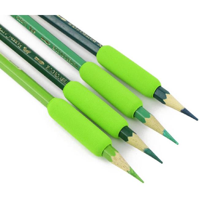 Pencil Grips,30 Pcs Pencil Grip Colorful Cushioned Pencil Handwriting Grips Writing Aid Pencil Holder Pencil Gripper for Children,Kids and Adults