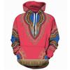 2023Uomo Usanze Popolari Africane Stampa 3D Felpe con Cappuccio da Uomo Felpe Felpa con Cappuccio Cool Hip Hop Streetwear Felpa Tuta Maschile