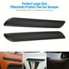 Universal Rubber Auto Bumper Protector Bar Styling Car Door Anti Scratch Protector Strip Rearview Mirror Anti-collision Stickers
