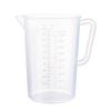 M.T. Trimatsu SUNNEX MTI Polypropylene Measuring Cup, 1.0L, Made of Polypropylene, Break-Resistant, Heat-Resistant up to 120C, Can Measure Hot Water