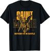 St. Michael Der Erzengel Des Katholischen Heiligen T-Shirt 100% Baumwolle Rundhals Kurzarm Sommer Lässig Herren T-Shirt Streetwear