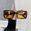 Stylové venkovní stylové dámské pánské čtvercové sluneční brýle retro kočičí oko retro černé sluneční brýle dámské pánské brýle