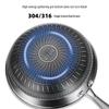 Yoshida Sho Stainless Steel Honeycomb Frying Pan