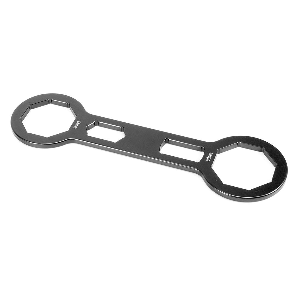 

1.8in 2in Ключ для крышки вилки Съемник/установщик передних амортизаторов Ремонт Подходит для CRF250R CRF450R CRF450X Черный чёрный