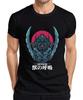 Beast Breathing Samurai Sword Wild Boar Mask Dark Men's T-Shirt