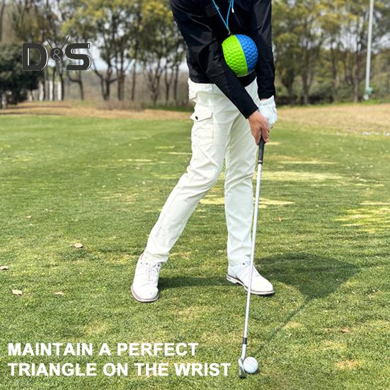 Golf Swing Training Aid PU Foam Ball Golf Swing Posture Correcter Indoor Outdoor Golf Practice Equipment for Beginners And Professionals