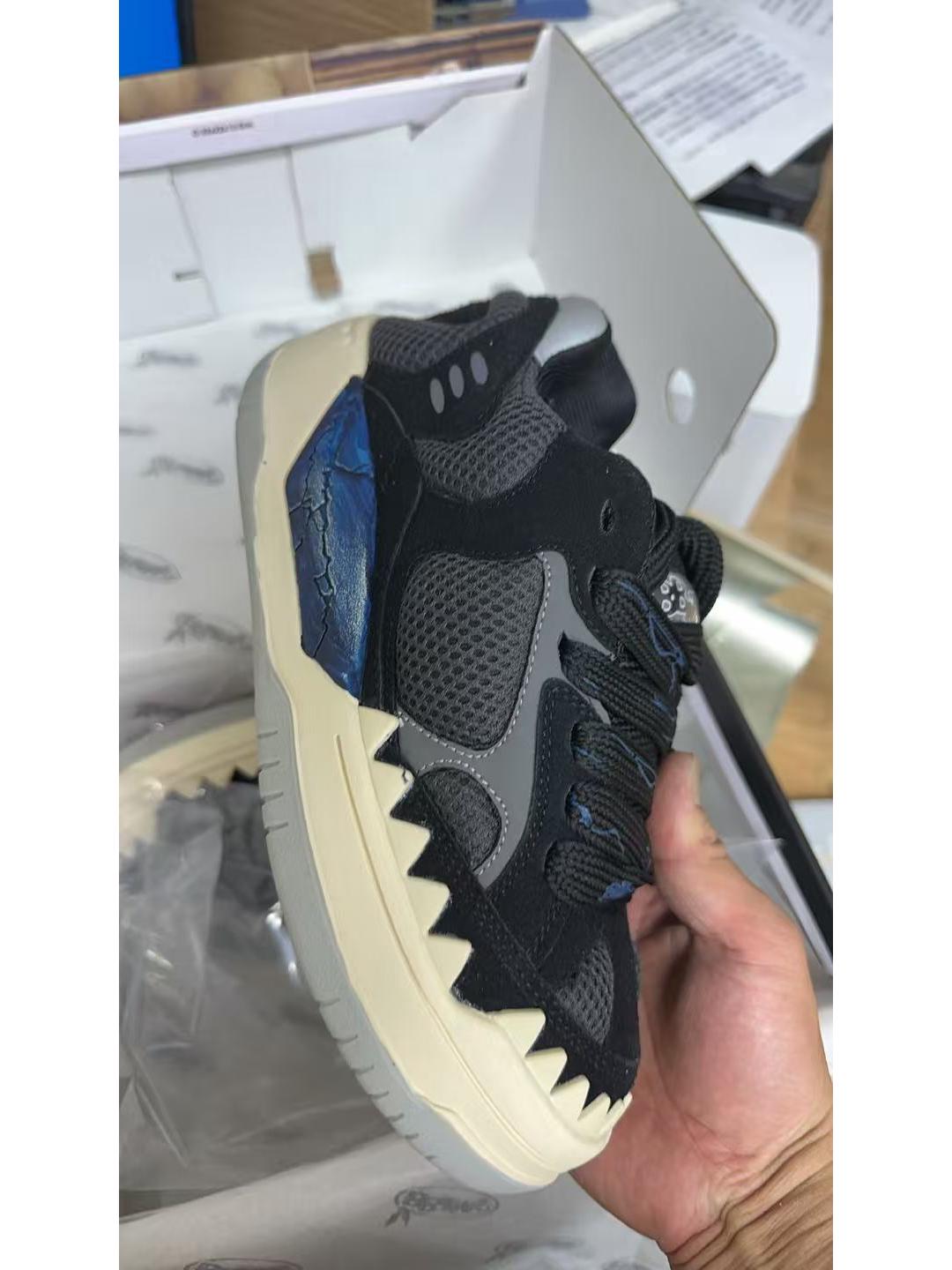 

European Unisex Dinosaur Sneakers 2025: Retro, Thick-Soled, Stylish, Versatile Casual Sports Shoes 44