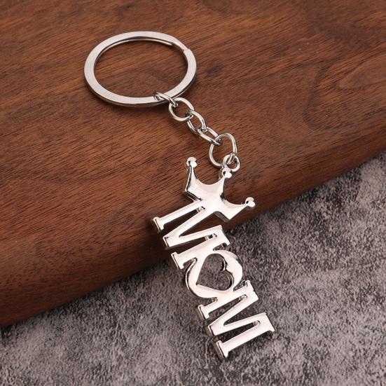 Keychain Pendant Lightweight Metal Texture Portable Key Ring Practical Stylish Keychain for Mother's Day/Father's