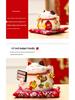 Creative Japanese Fortune Cat Ceramic Piggy Bank - Lucky Gift for Store Openings