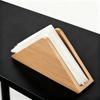 Elegante Portatovaglioli in Legno Fondo Antiscivolo Rastrelliera Verticale per Conservazione Carta Ristoranti