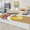 Yellow Orange Luxury Household Carpets for Living Room 140x200 Modern Home Deocr Soft Fluffy Lounge Rug Bedside Bedroom Balcony
