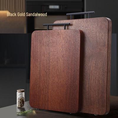 Schwarzes Gold Sandelholz Massivholz Schneidebrett