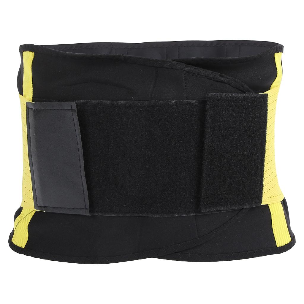 Women\'s Slimming Waist Belt Sports Waist Trimmer Yellow Slimming Body Shaper Belt