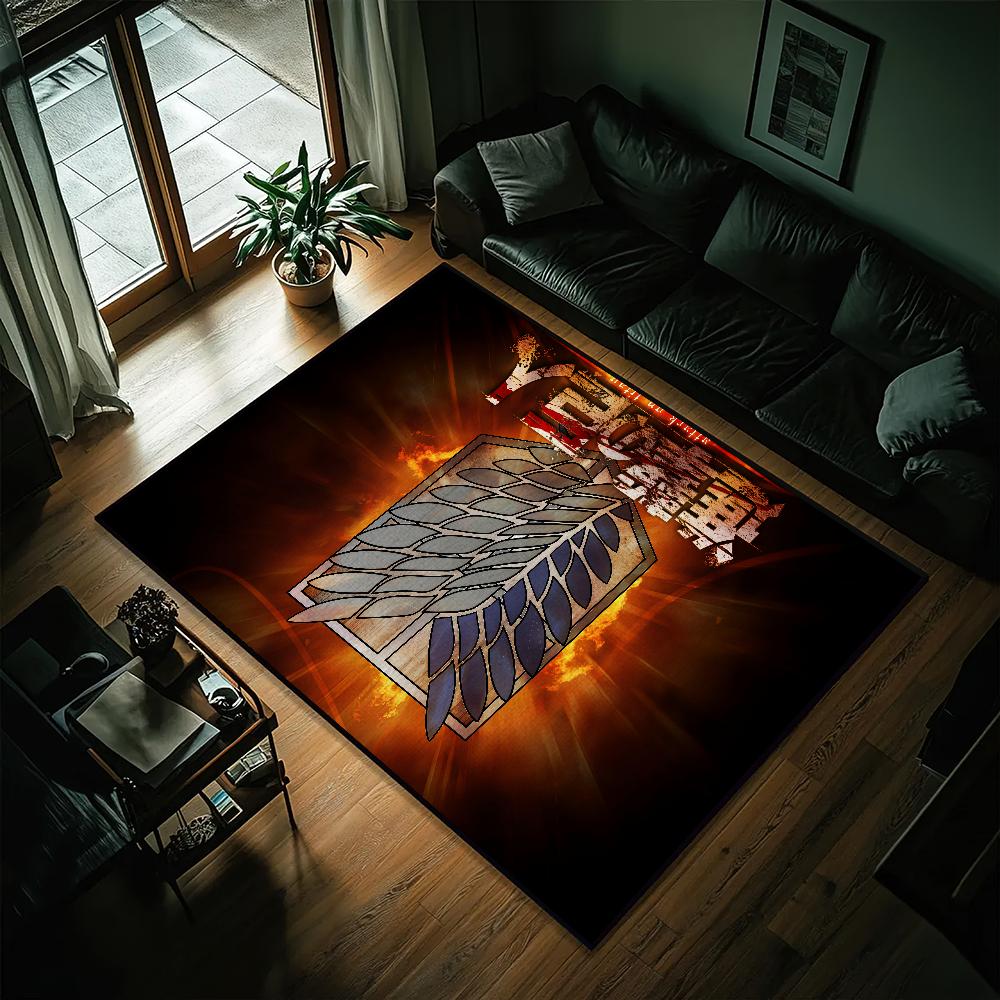 

Anime A-Attack On Titan Small Carpet Bedside Kitchen Bath Living Home House Bedroom Floor Mat Doormat Rug Decoration SJR40x60CM