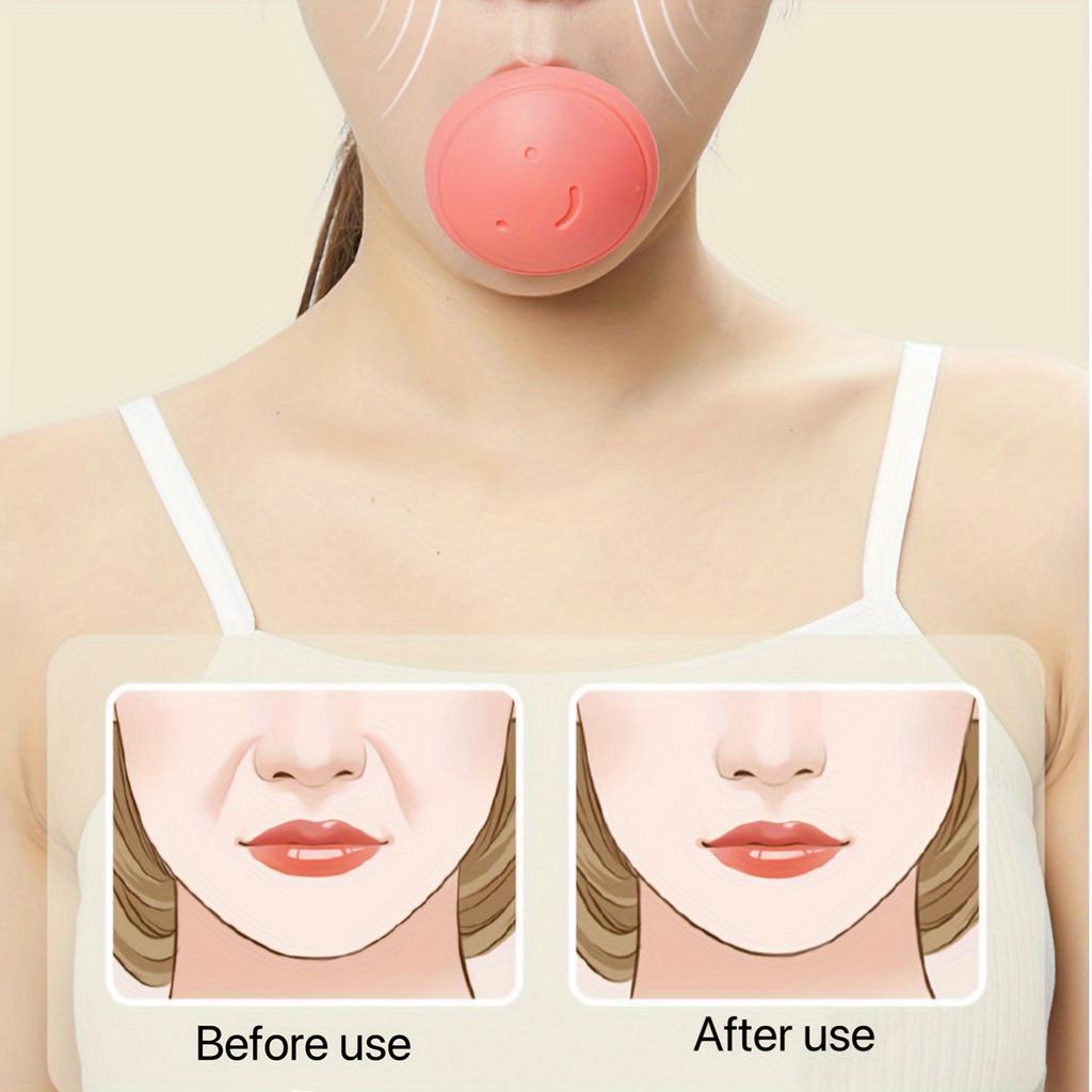 Gesichtstrainer zum Schlanken, Straffen und Festigen des Gesichts Ideal zur Reduzierung von Falten und zur Straffung erschlaffter Muskeln, Schönheitsgerät Gesichtsstraffungsgerät