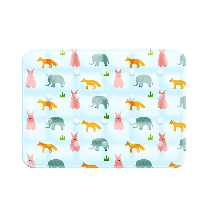 

Summer Pet Ice Mat Cushion Breathable Cooling Pad Cushion Ice Pillow Summer Dog Bed Mat Ice Bed Cat Pet 30-50cm зелёный