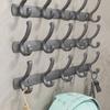 Over The Door Hook Heavy-Duty Door Hanger Coat Rack with 3/4/5 Hooks Hangers for Hanging Keys Hats Clothes Umbrellas