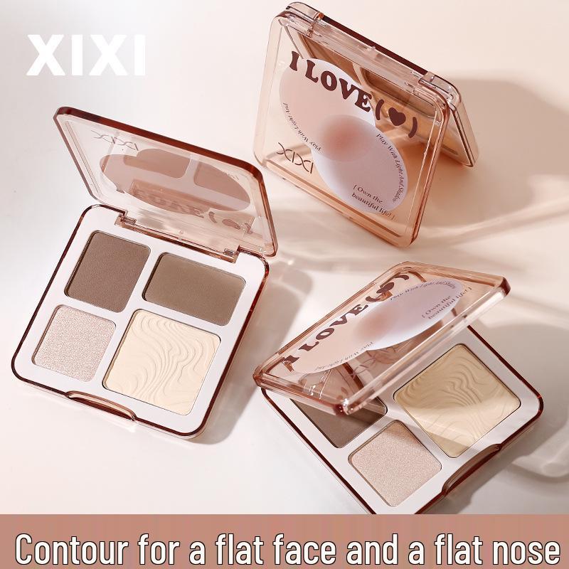 Xixi Sculpting Palette: Fine Powder, Natural Matte, Low Saturation, Ideal for Beginners and Students