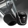 5/6 Speed Car Leather Gear Shift Knob for Ford Mondeo 4 Mk4 Focus S-Max C- Max Kuga Galaxy Shifter Lever Arm Headball Car Access