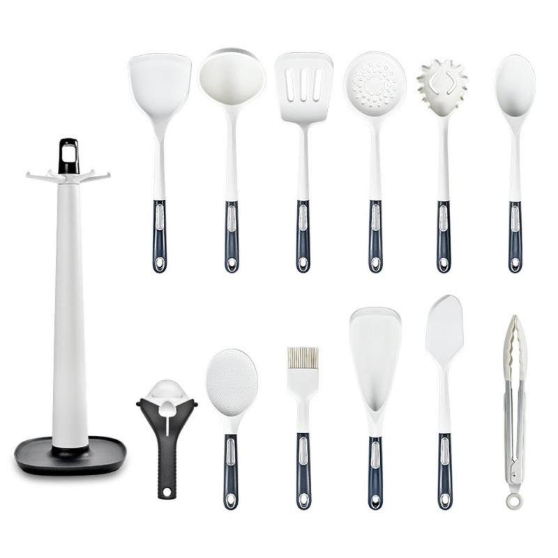 

Силиконовый набор кухонной утвари, 13 шт. термостойкие кухонные гаджеты, силикон с антипригарным покрытием