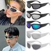 NEW Y2k Sunglasses Women Men Brand Design Mirror Sport Luxury Vintage Unisex Sun Glasses Men Driver Shades Oculos UV400
