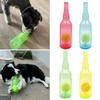 Funny Plush Dog Toys Beer Bottle Shaped Small Large Dogs Squeak Sound Clean Teeth Chew Toy Pets Interactive Playing Supplies