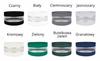 Modern Lampshade 35Cm Chrome Strip Choice Of 8 Colors