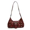 Borsa a Spalla Hobo Pieghettata Stile Retro Y2K per Donna in Offerta Speciale Stile Maillard Borsa Sottobraccio Pochette Borse a Mano per Viaggio Lavoro Shopping