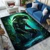 1PC Alien creature jungle water setting Print Carpet Rug for Living Room Bedroom Sofa Doormat Home Decor Non-slip Floor Mat