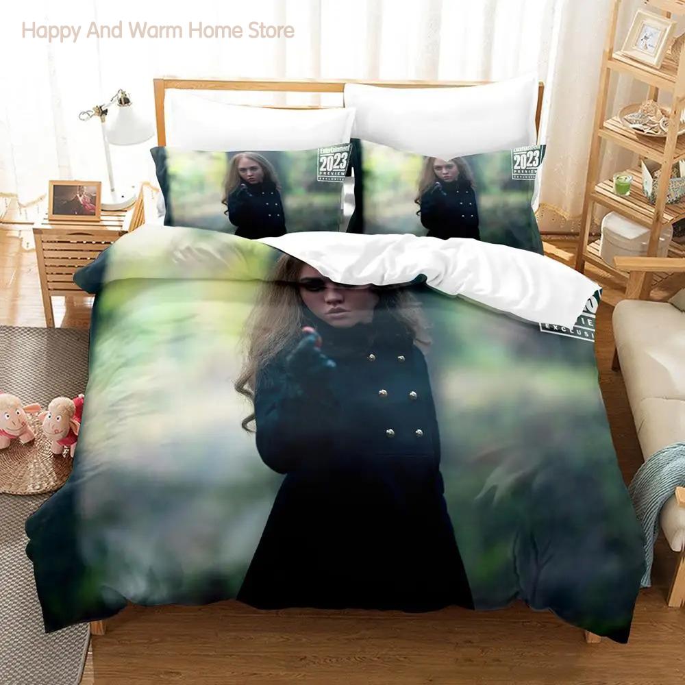 M3Gan Movie Bedding Set Single Twin Full Queen King Size Bed Set Aldult Bedroom Duvetcover Sets 3D Anime Bed Sheet Set