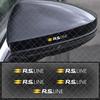 Car Interior Decoration Stickers Pasted Waterproof Decor For Renault RS Line Clio Megane 3 Scenic Laguna Logan Kangoo Sandero D111