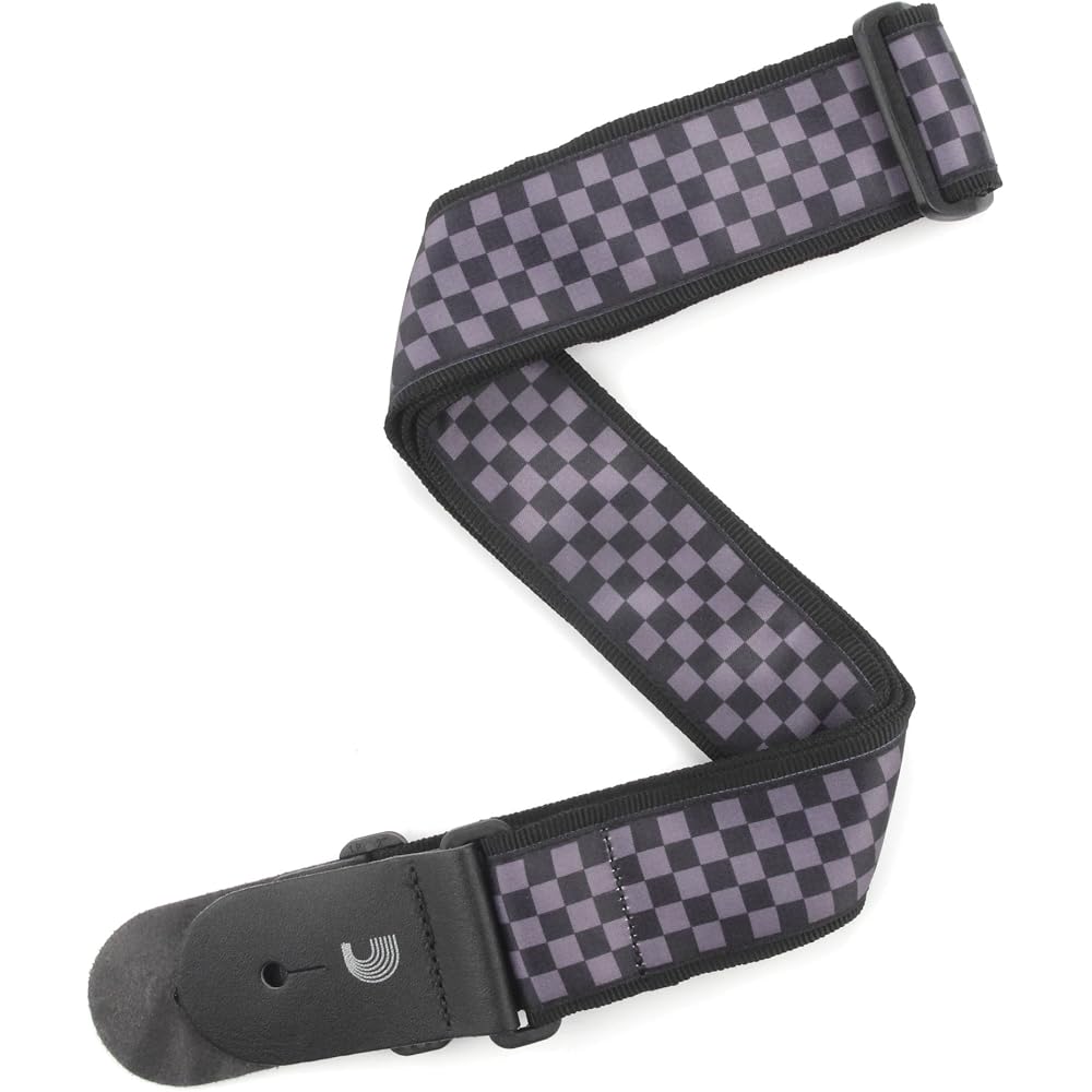 WOVEN GUITAR STRAP [T20W1412 Checkerboard] [Guitar/Bass Strap]