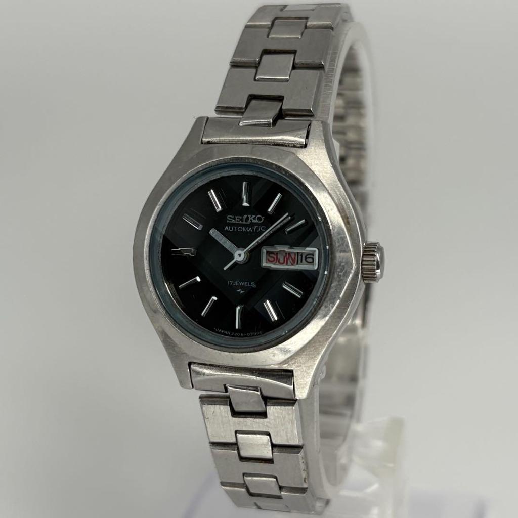 [USED] SEIKO 2206-0530 Automatic Watch with Replaced Crystal
