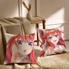 N-Nakano Itsuki Pillow Case Sofa And Living Room Decorative Cushion Covers Dust-proof And Mite-proof Invisible Zipper