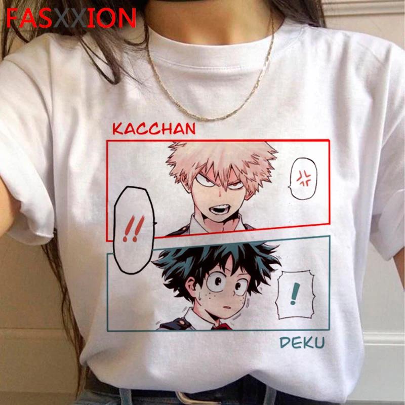 

my hero academia bakugou todoroki boku no hero bnha t-shirt t shirt feUnisex tumblr aesthetic clothes harajuku kawaii 4XL