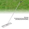 Lawn Leveling Rake Adjustable Handle Stainless Steel Heavy Duty Effort Saving Lawn Level Tool for Yard Garden Backyard Farm Ranch