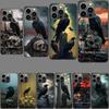 Rabe Dunkle Krähe Handyhülle Für Iphone 16E 15 Pro 14 Plus 17E 16 17 Pro Max Air 11 12 13 Mini Stoßfest Capa Niedliche Hülle TPU C