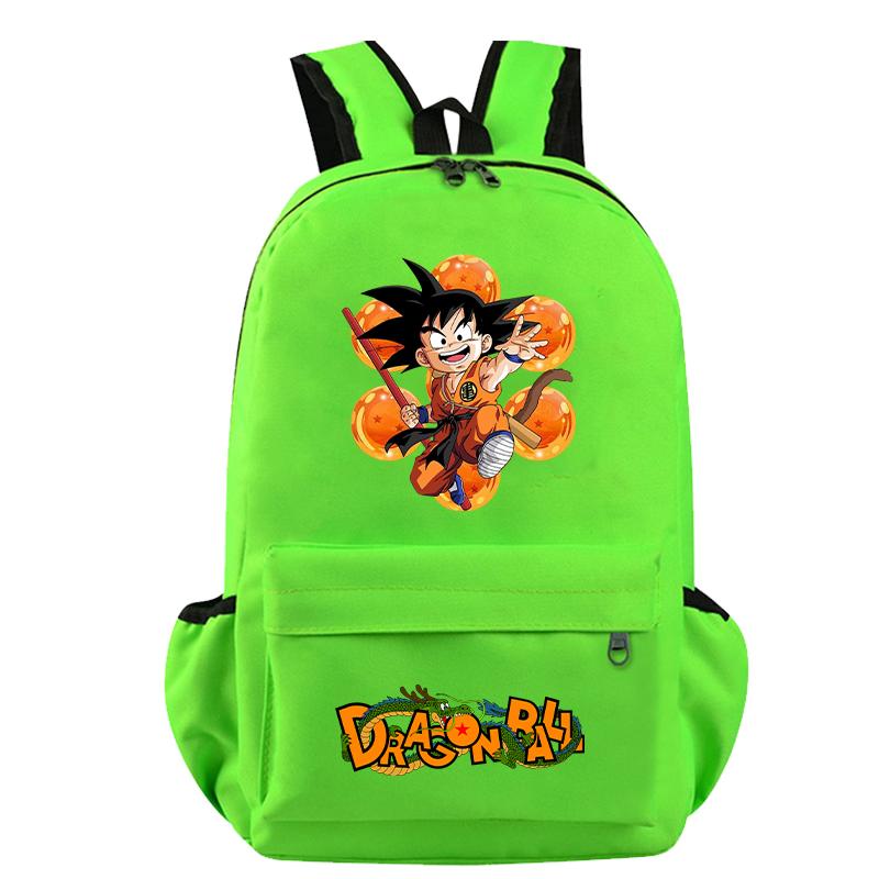 Anime Dragon Ball Cute Cartoon Backpack Document Bag for Girl Boy Teenager Best Gifts Schoolbag Men Women Leisure Travel Unisex Bagpack Rucksack