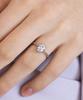 Tatiana Antique Oval Cubic Ring Cr2805